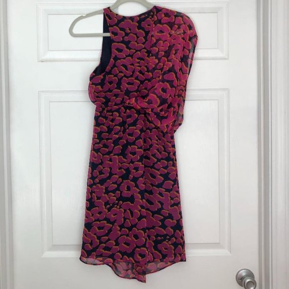 NWT MM Couture chiffon patterned dress - size XS - Picture 4 of 6